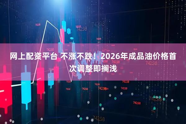 网上配资平台 不涨不跌！2026年成品油价格首次调整即搁浅